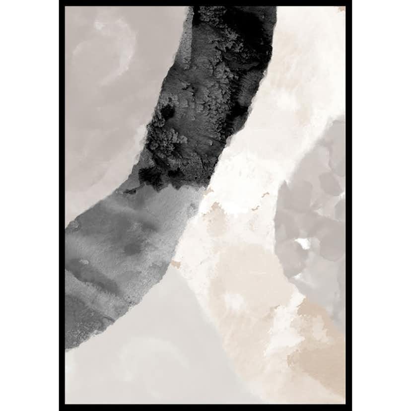 Poster Gallerix Watercolor Layers No3