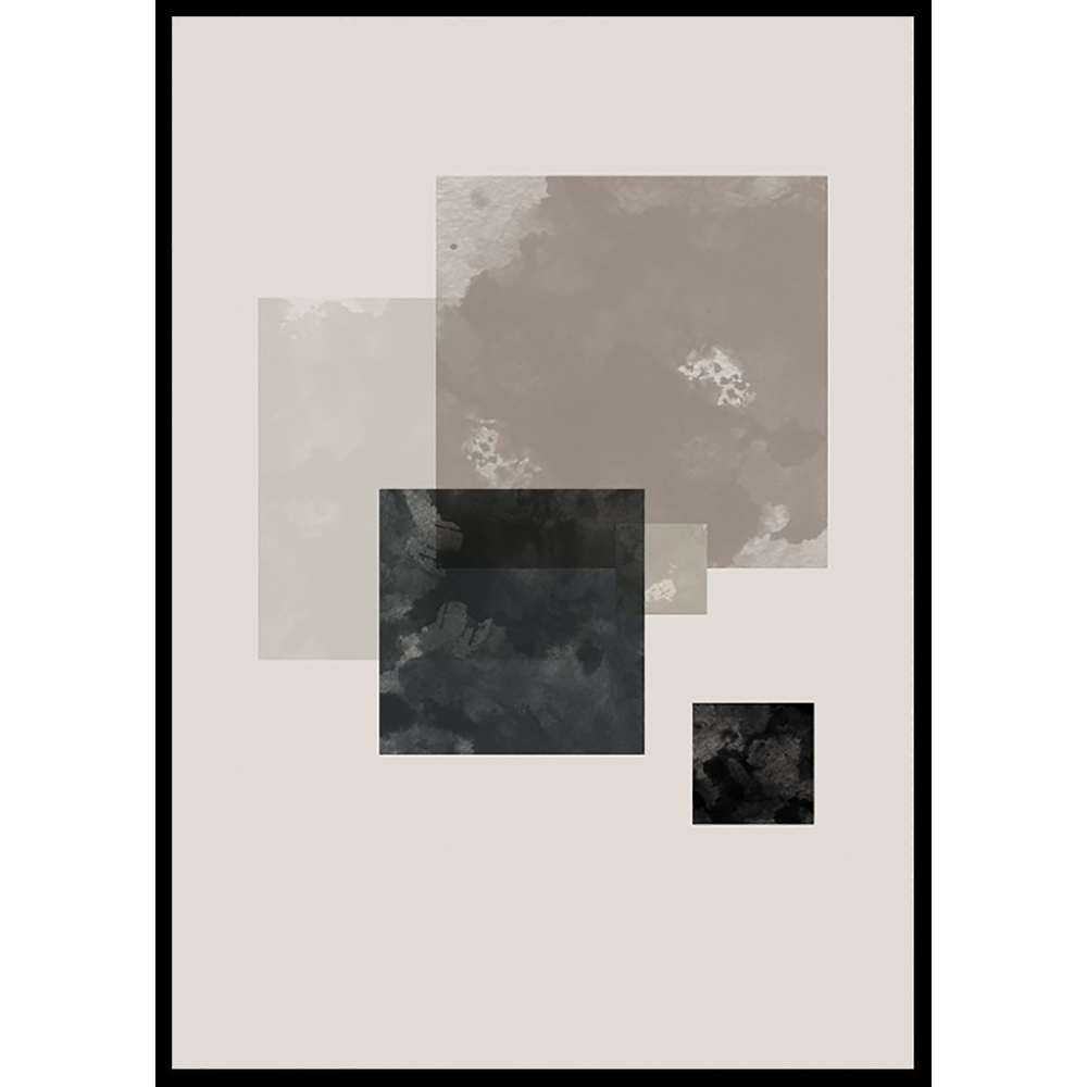 Poster Gallerix Watercolor Layers No2