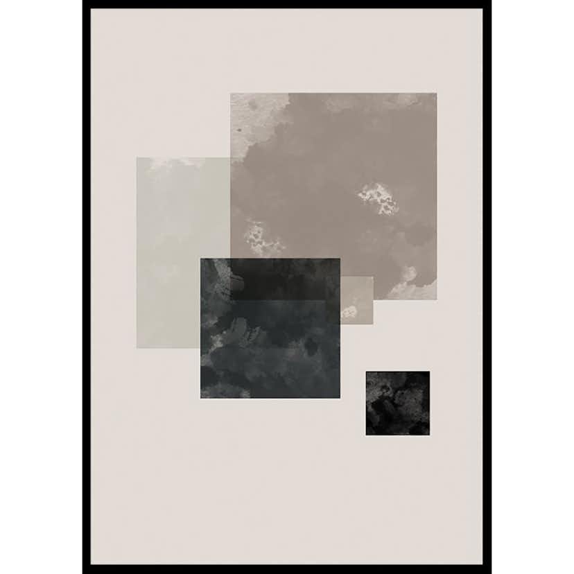 Poster Gallerix Watercolor Layers No2