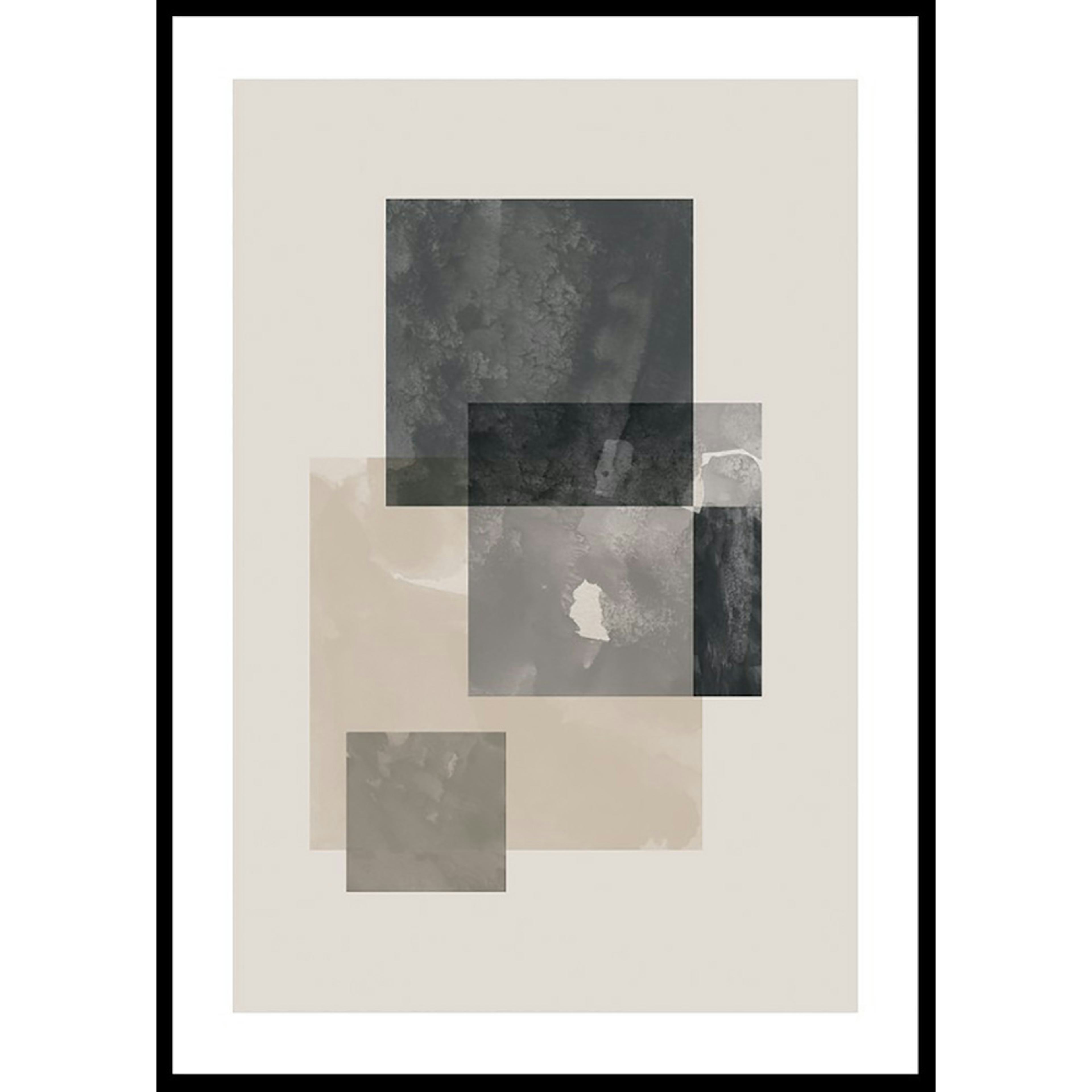 Poster Gallerix Watercolor Layers No1