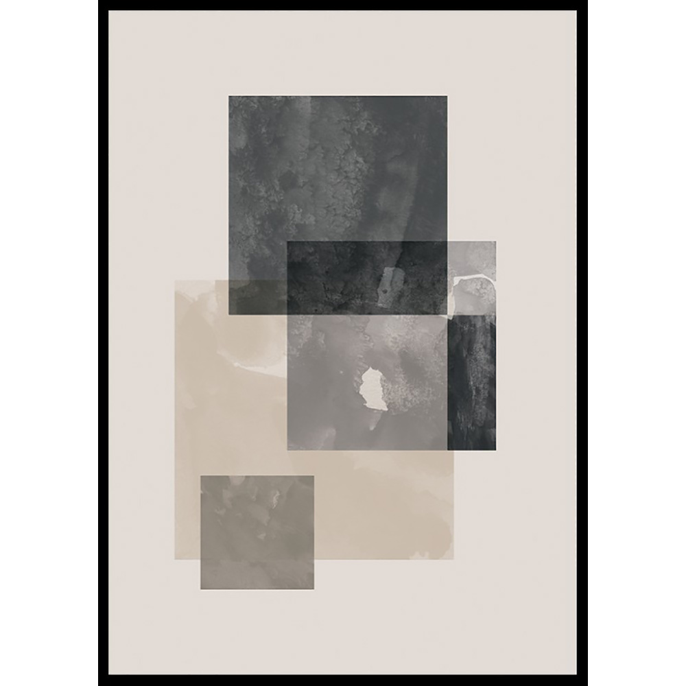 Poster Gallerix Watercolor Layers No1