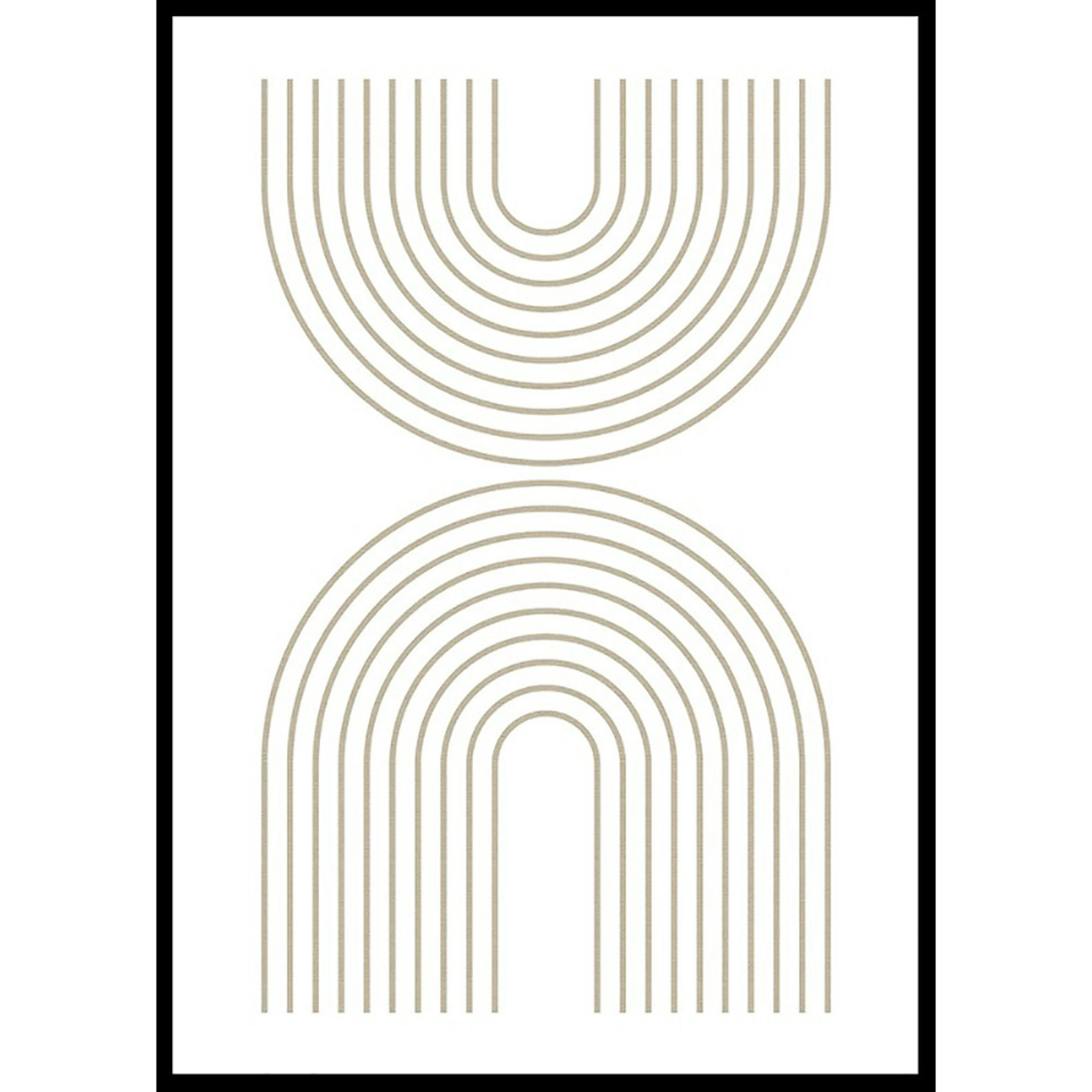 Poster Gallerix Art Lines No2