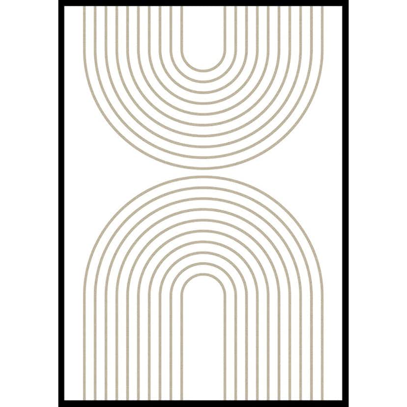 Poster Gallerix Art Lines No2