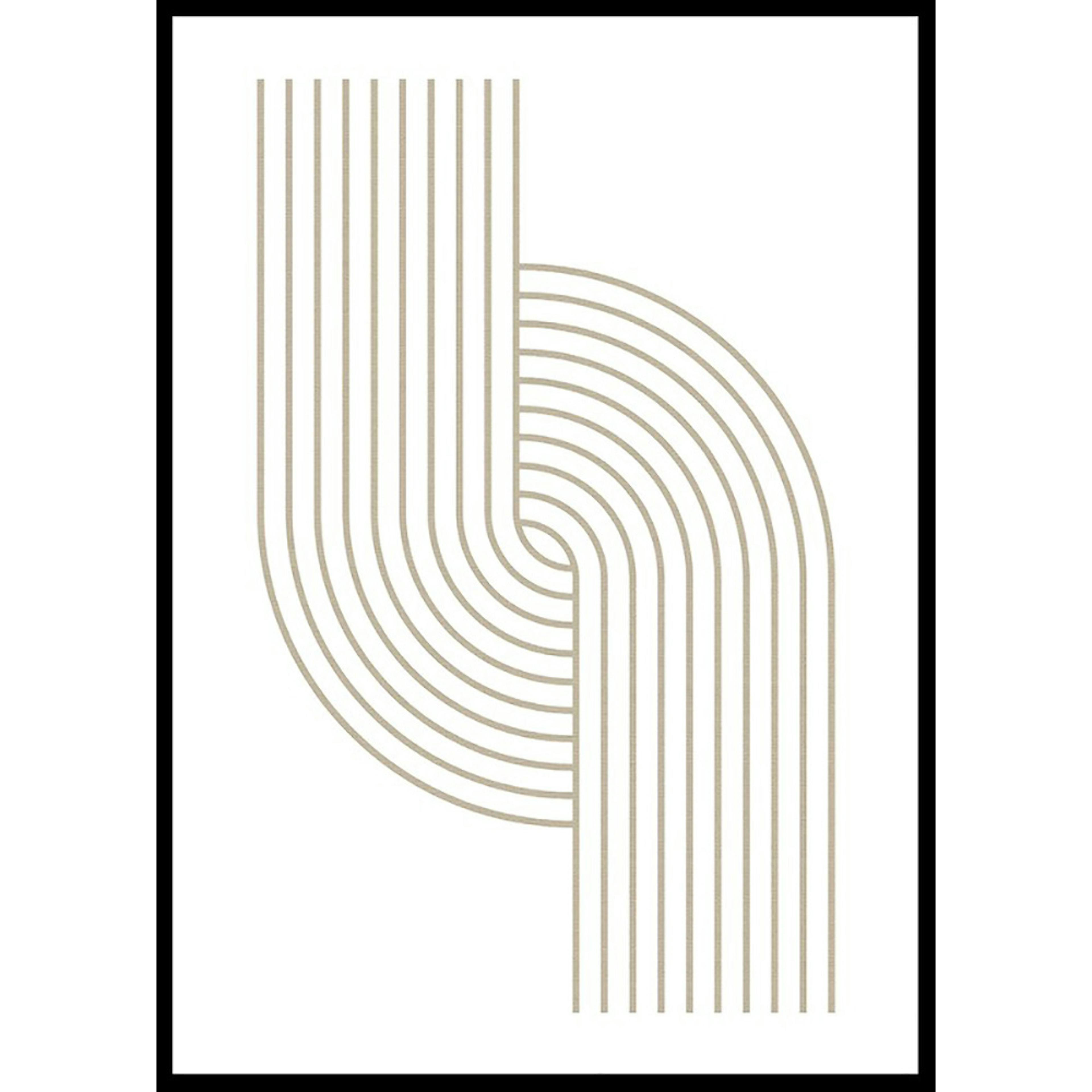 Poster Gallerix Art Lines No1