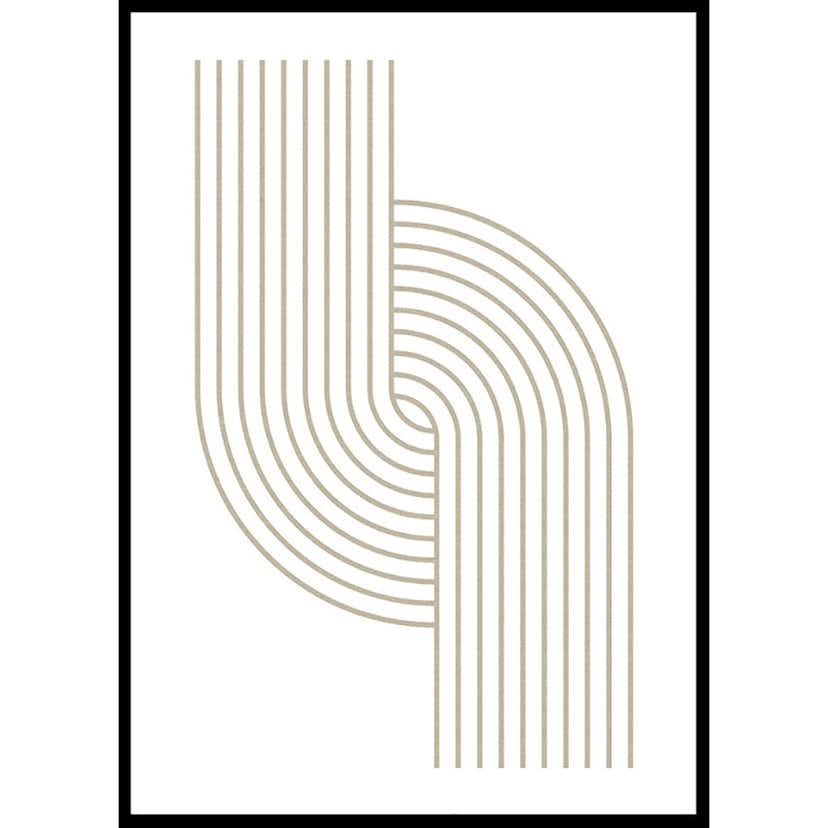 Poster Gallerix Art Lines No1