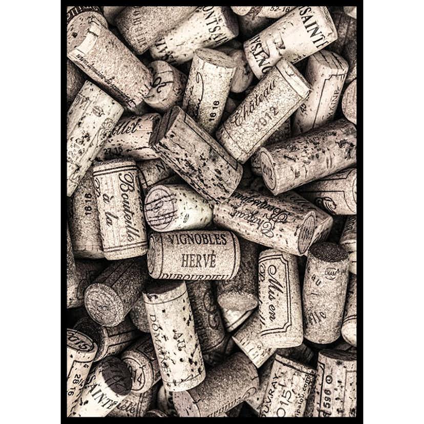 Poster Gallerix Wine Corks