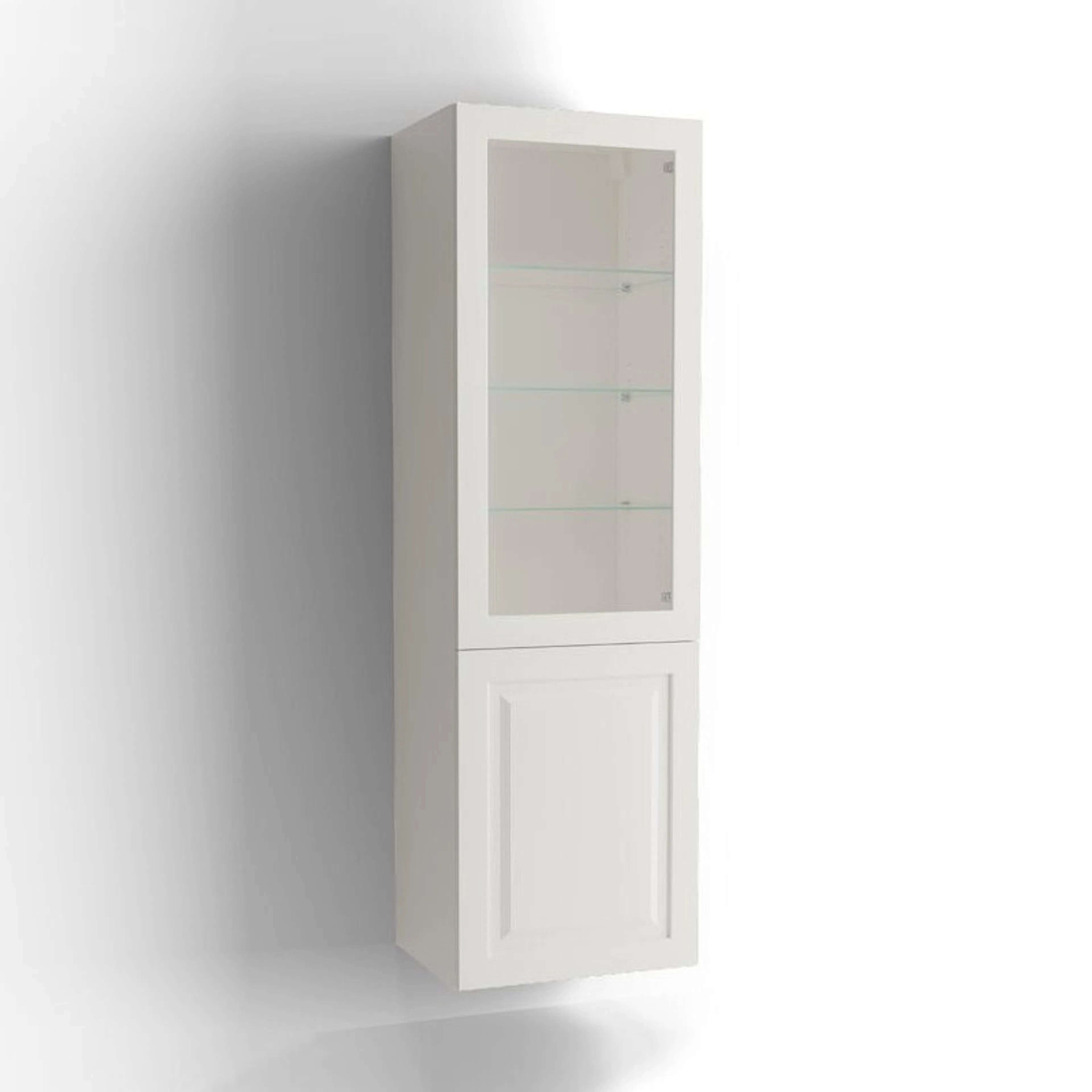 Högskåp Vedum Free Vitrin