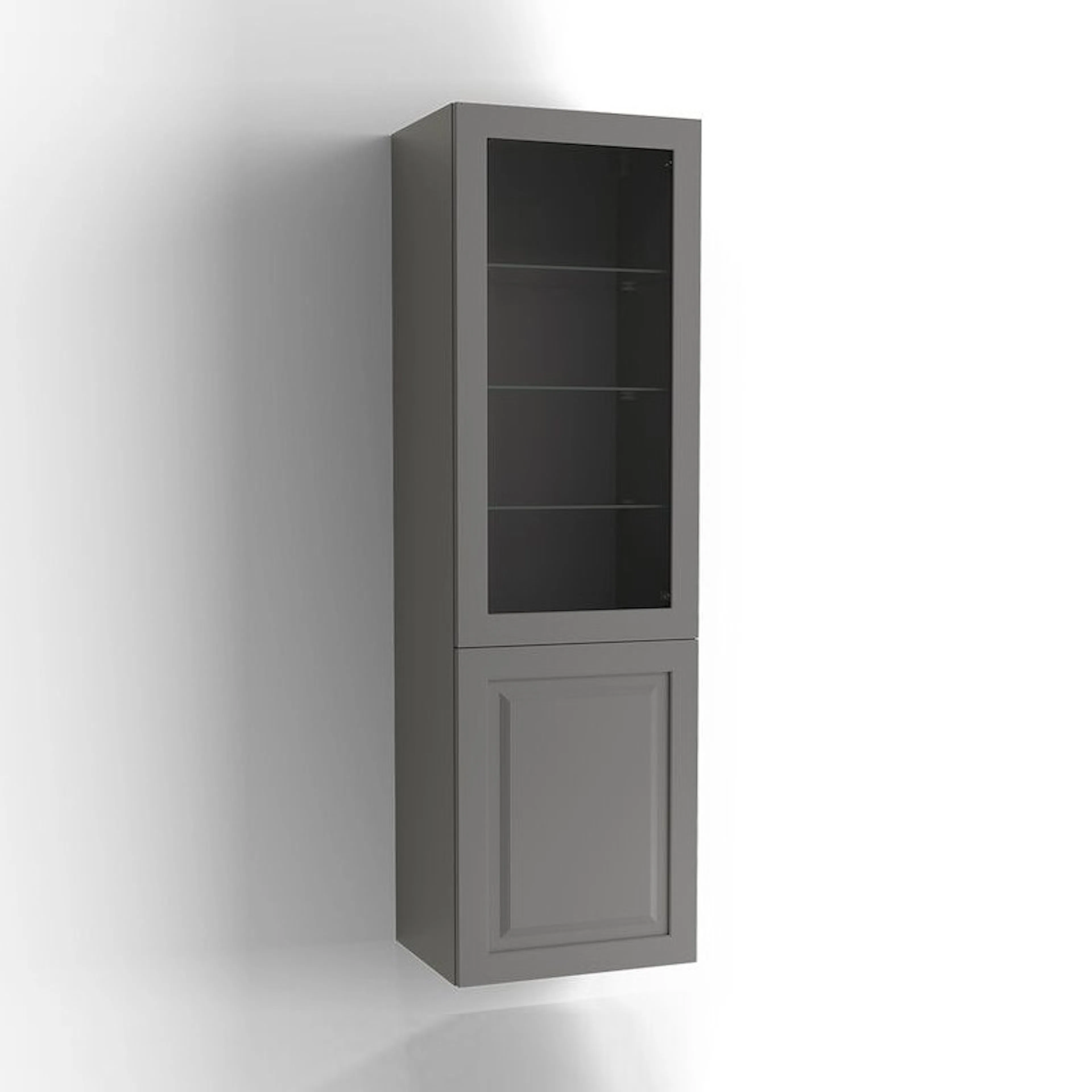 Högskåp Vedum Free Vitrin