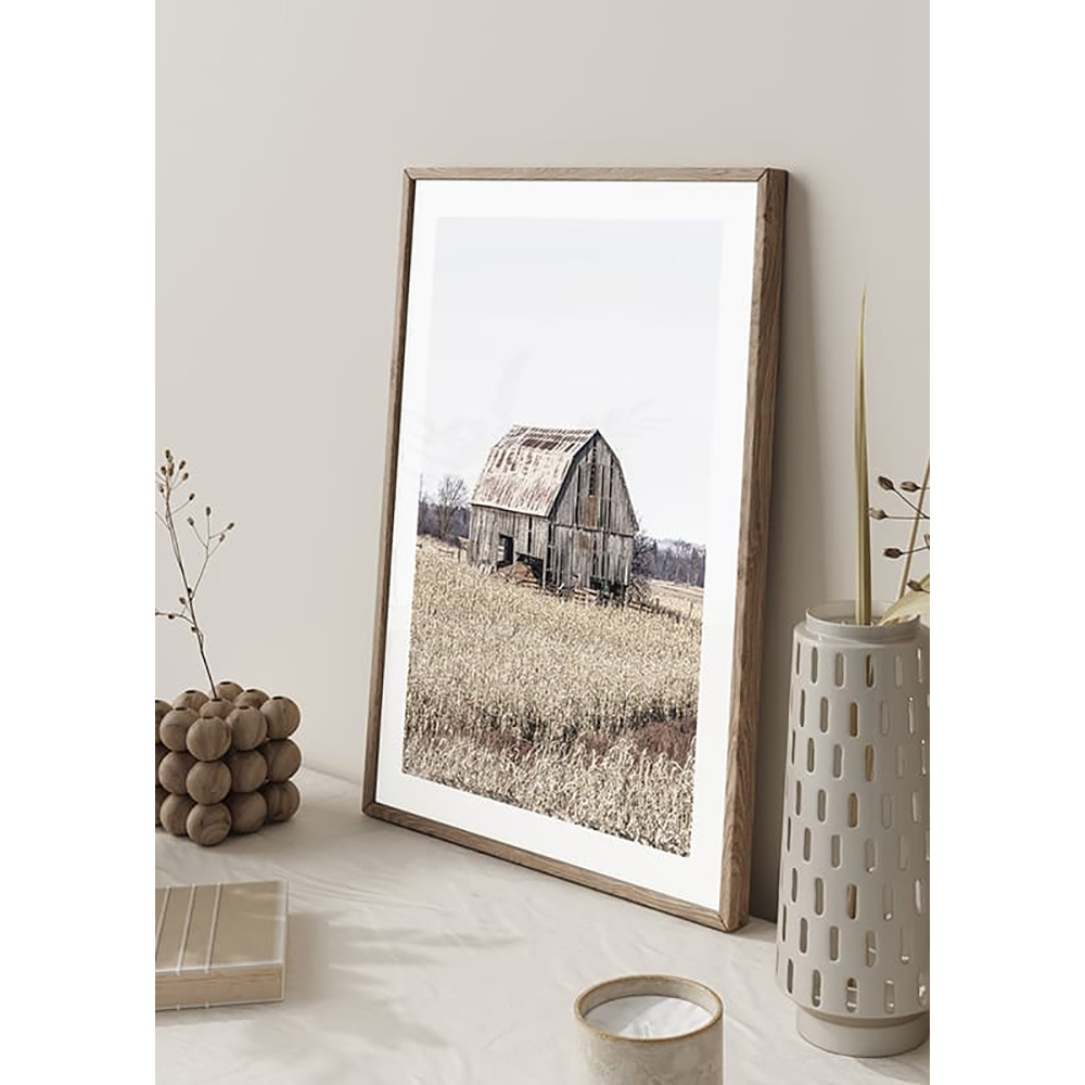 Poster Gallerix Old Wooden Farm House