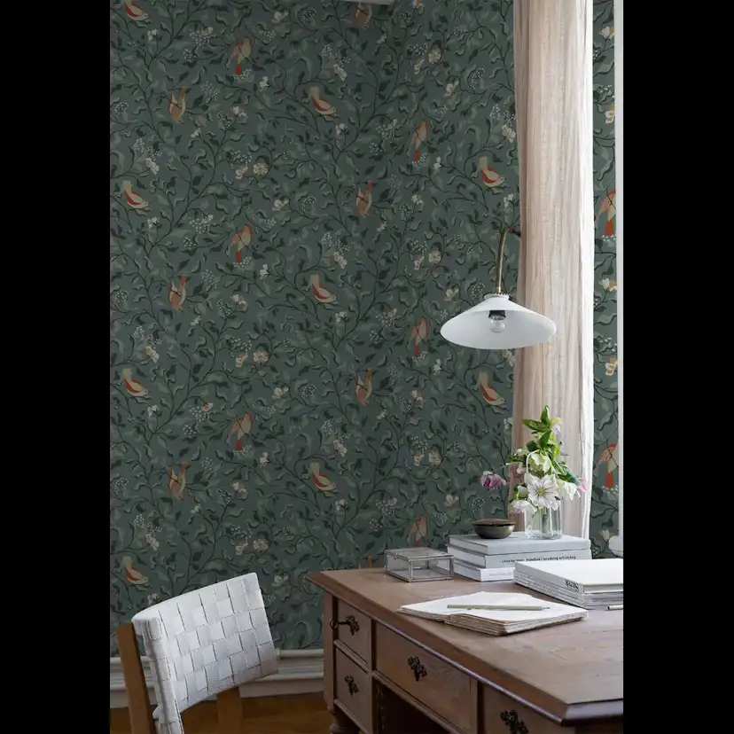 Tapet Duro Josefin Blå 534-03