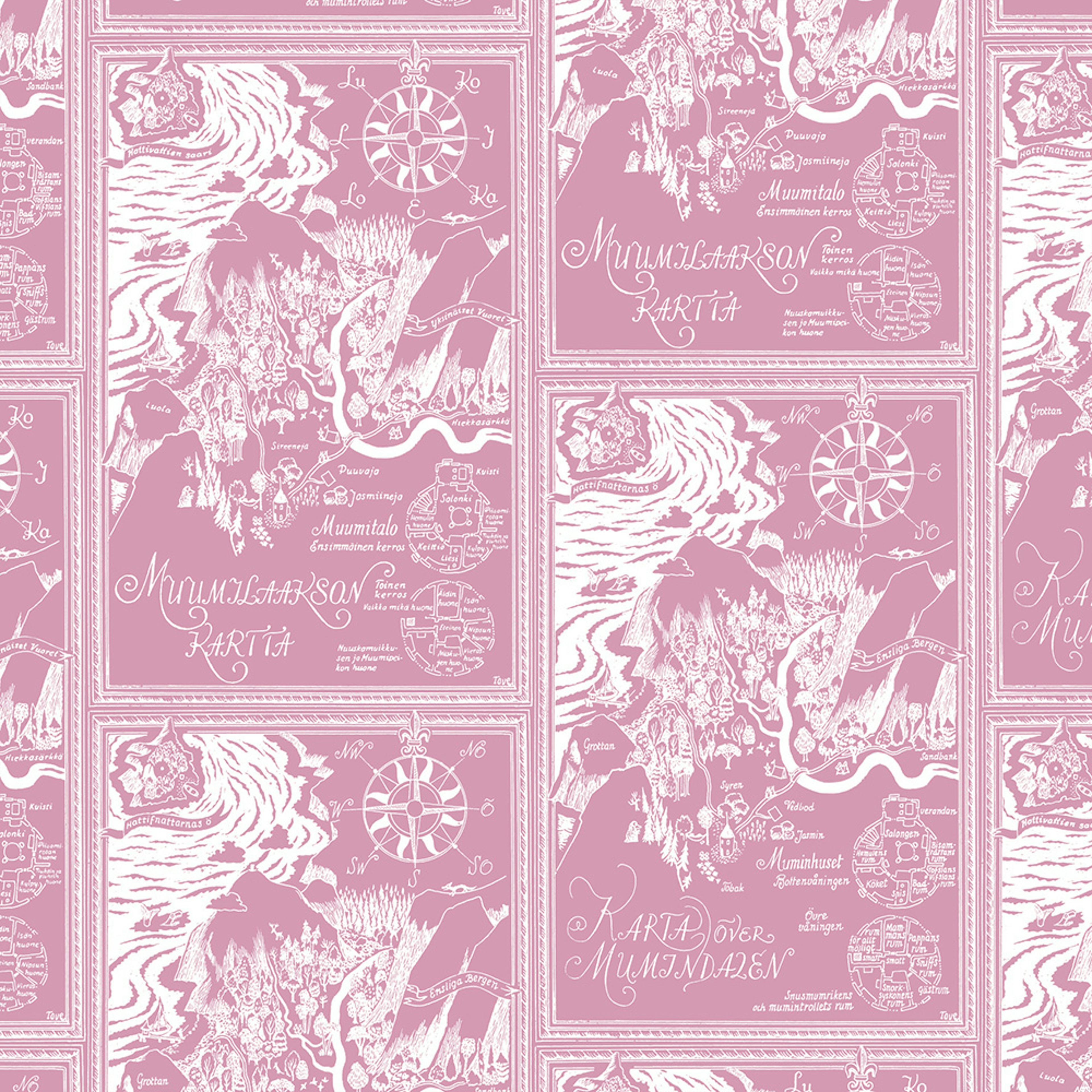 Tapet Paintpart Mumin 3 5348-3