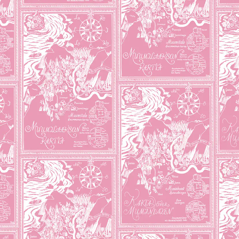 Tapet Paintpart Mumin 3 5348-3