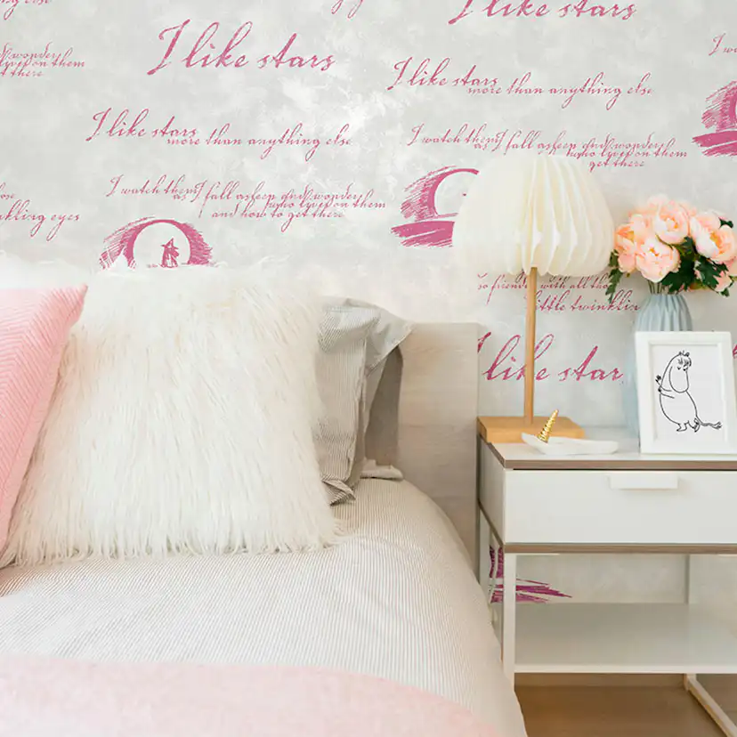 Tapet Paintpart Mumin 3 5349-2