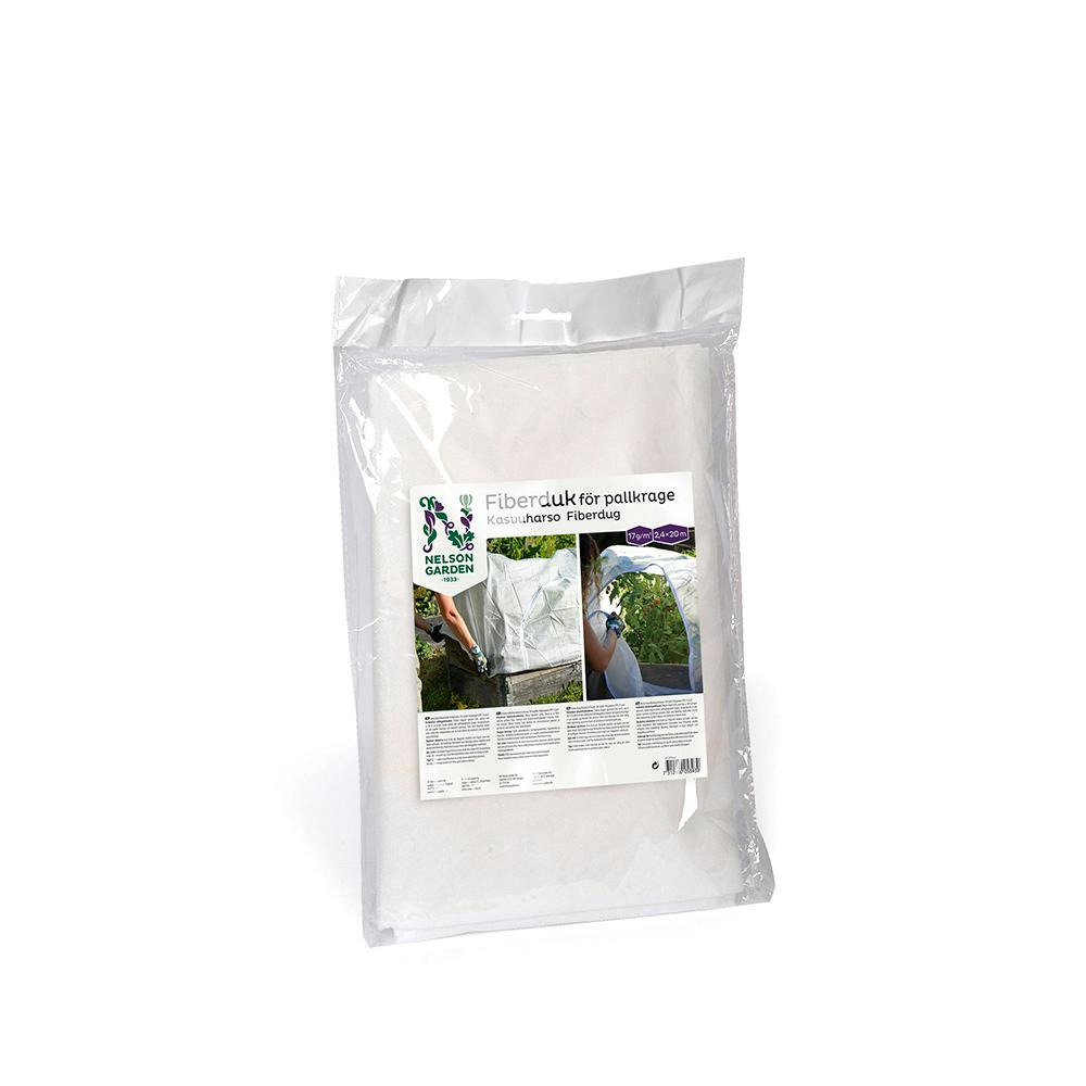 Fiberduk Nelson Garden till Pallkragebåge