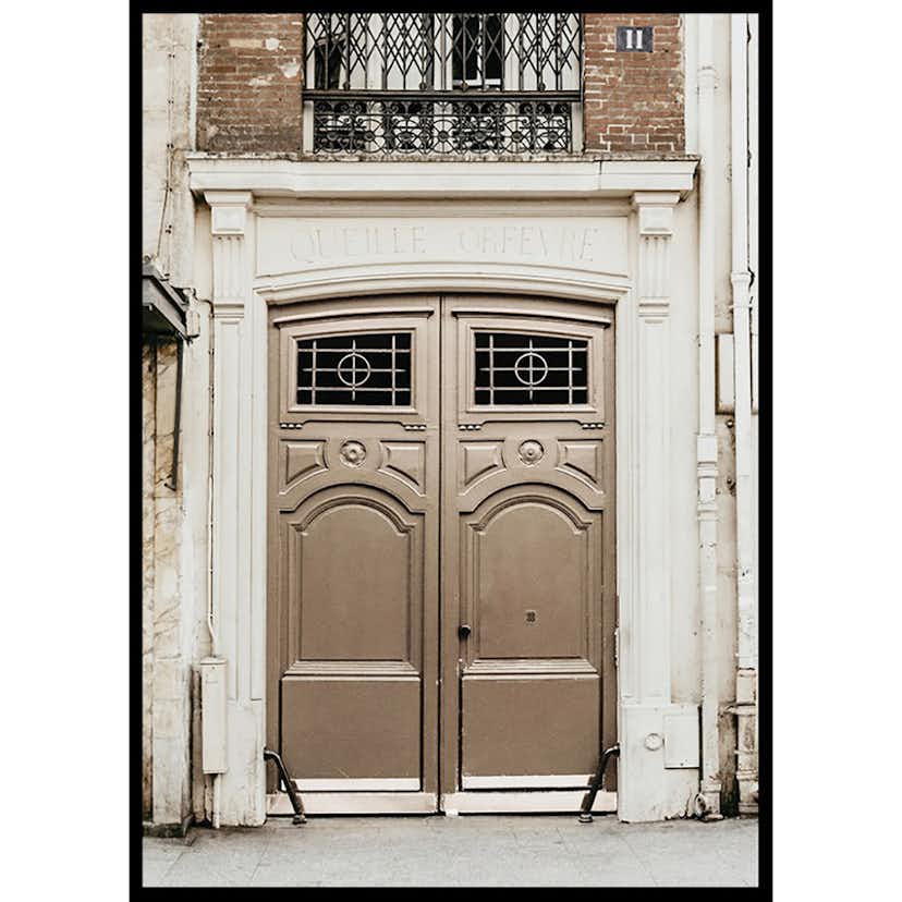 Poster Gallerix Front Door In Paris