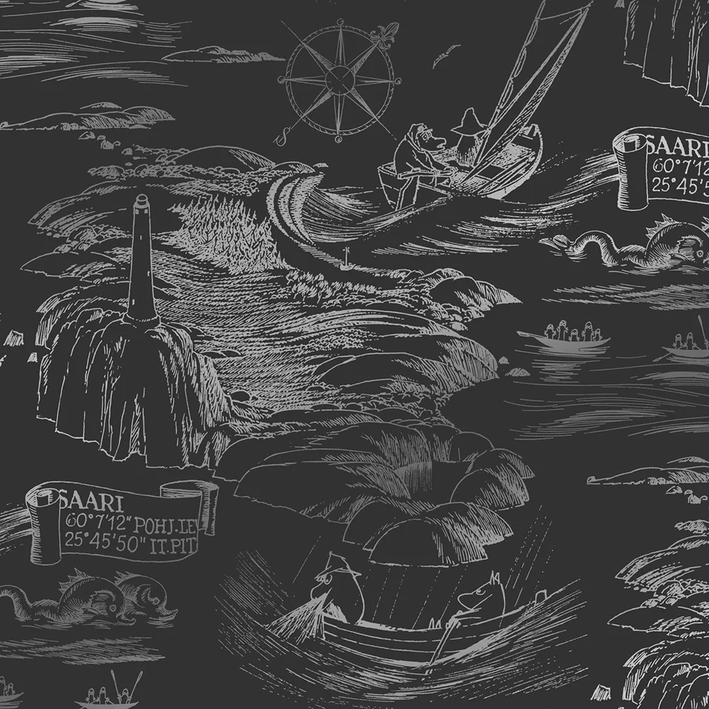 Tapet Paintpart Mumin 3 5355-1