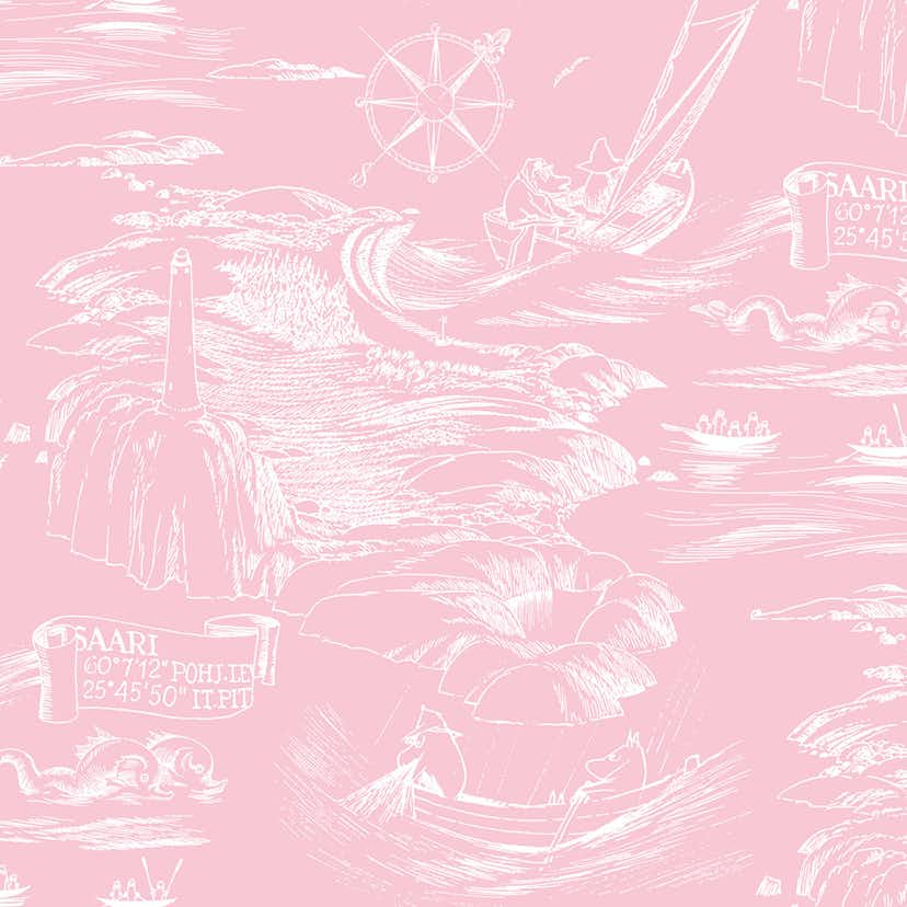 Tapet Paintpart Mumin 3 5355-3