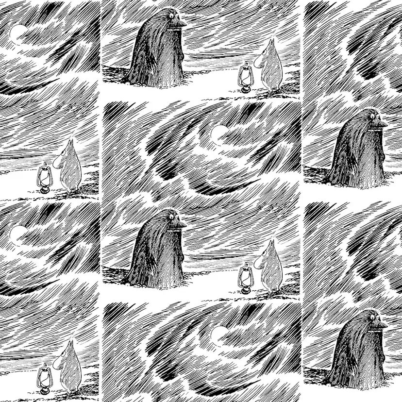 Tapet Paintpart Mumin 3 5356-1