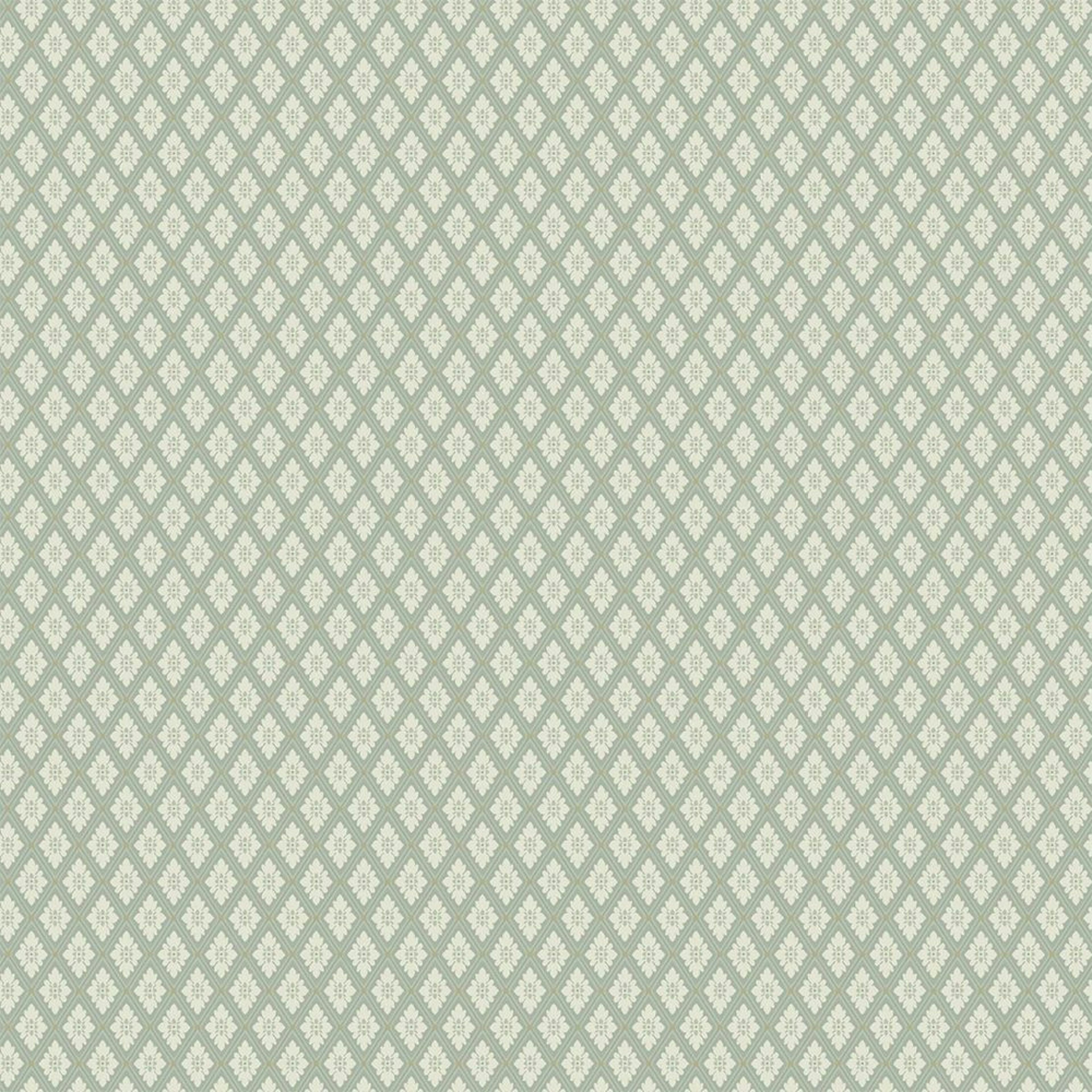 Tapet Duro Flora Selma 537-05 QuickUp, Mönstrad Dimgrön