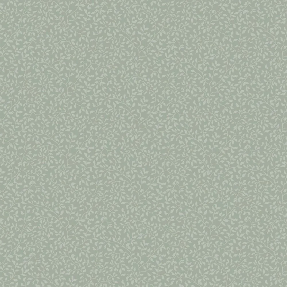 Tapet Duro Flora Folke 538-05 QuickUp, Mönstrad Grön