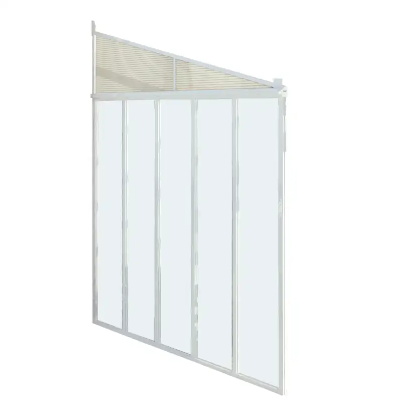 Sidvägg Canopia by Palram Feria 4 vit