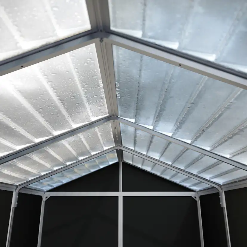 Skjul Canopia By Palram Rubicon 7 M2 Antracitgrå