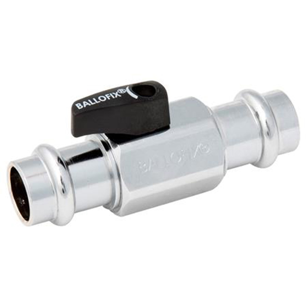 Kulventil Broen Ballofix 541 Rak Ventil med Vred