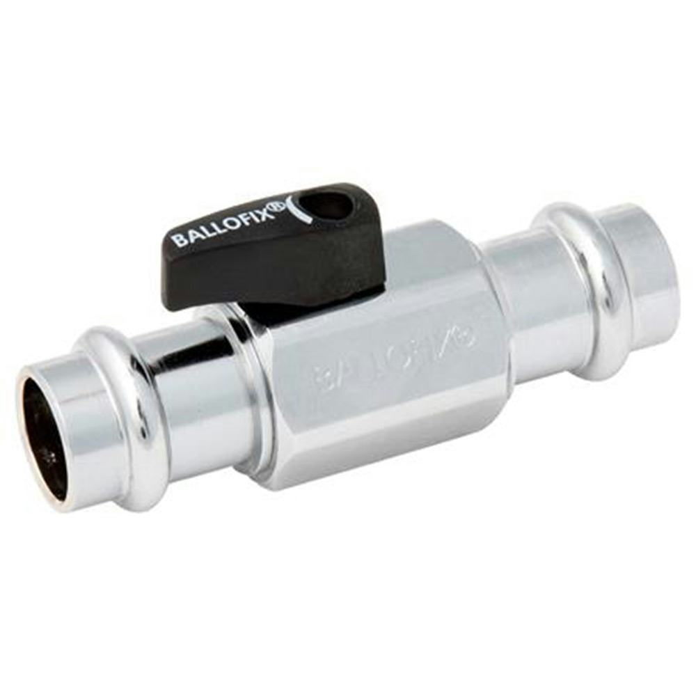 Kulventil Broen Ballofix 541 Rak Ventil med Vred