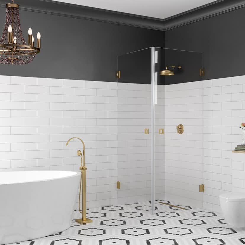 Duschhörn Hietakari Vetro 543 Vändbara Dörrar