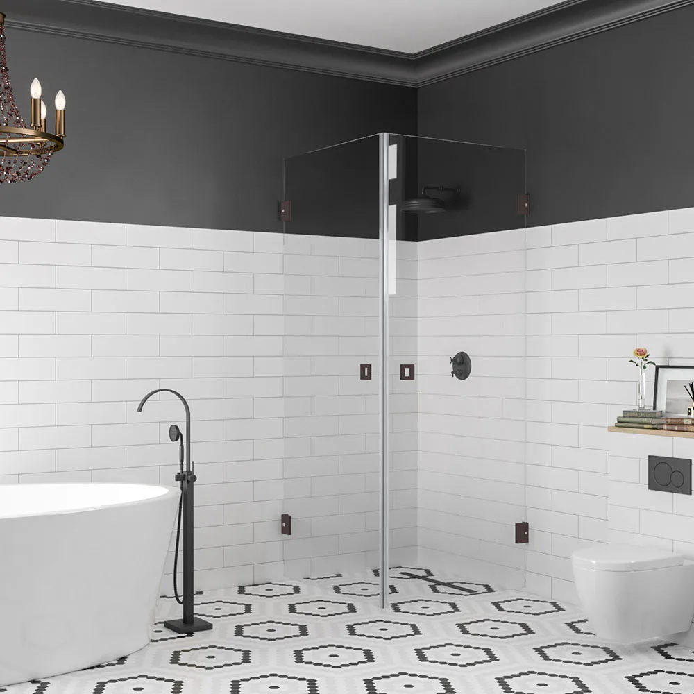 Duschhörn Hietakari Vetro 543 Vändbara Dörrar