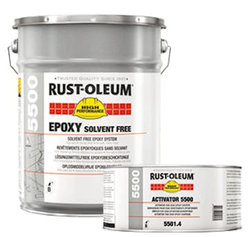Poolfärg Rust-Oleum Epoxi Ljusblå 4 L
