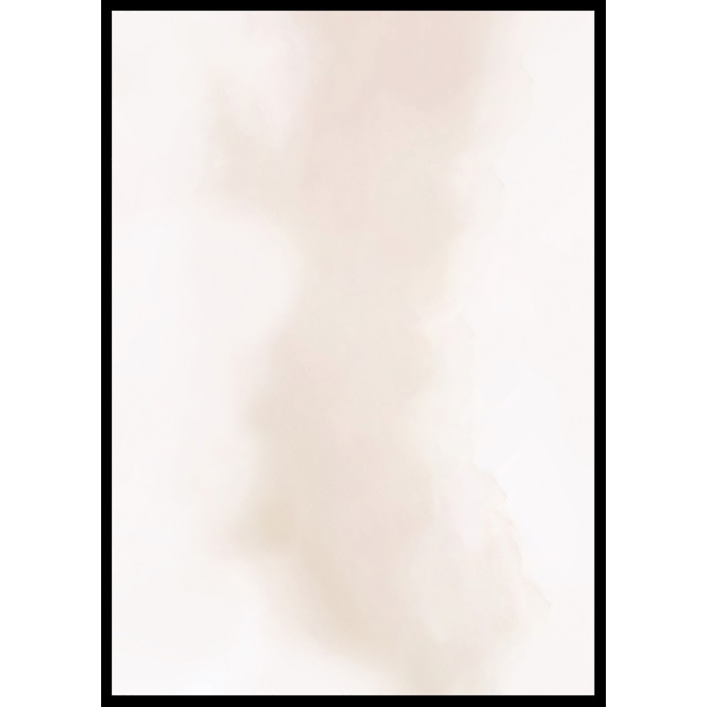 Poster Gallerix Watercolor Faded Brown No2