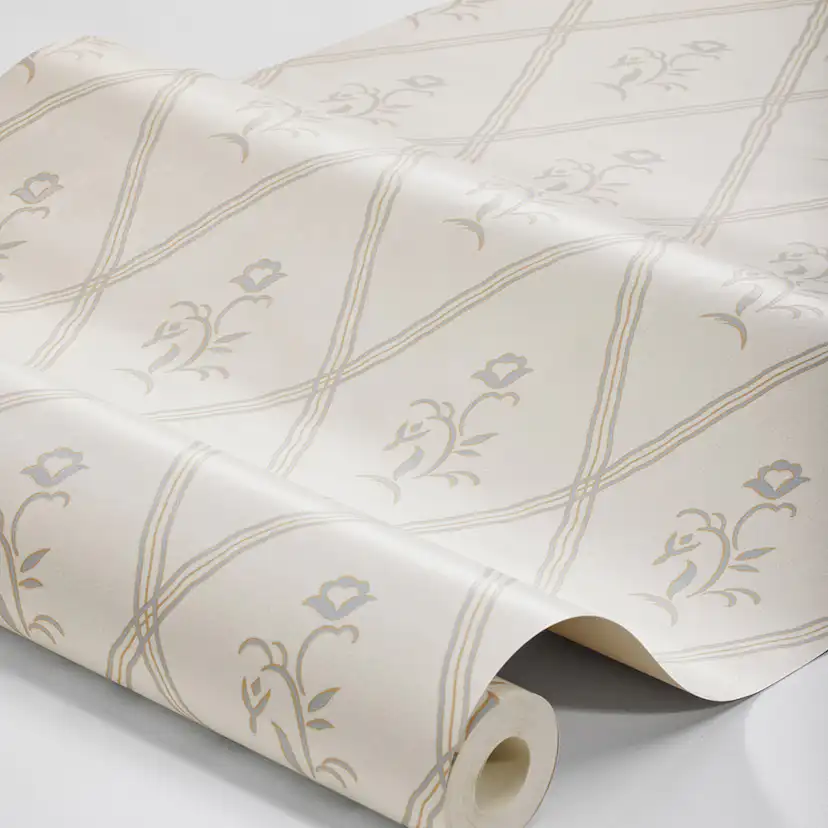 Tapet Boråstapeter Swedish Grace Signe 5505 EasyUp, Mönstrad Beige