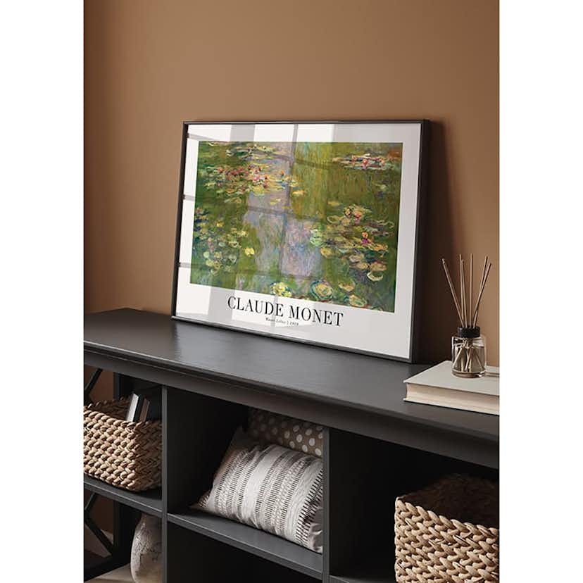 Poster Gallerix Water Lilies Landscape 1919 By Claude Monet