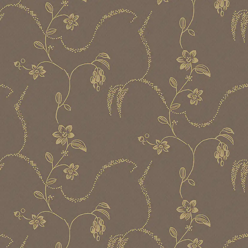 Tapeter Boråstapeter Swedish Grace Elsie 5515 EasyUp, Mönstrad Brun