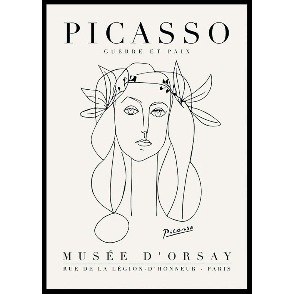 Poster Gallerix Picasso Guerre Et Paix