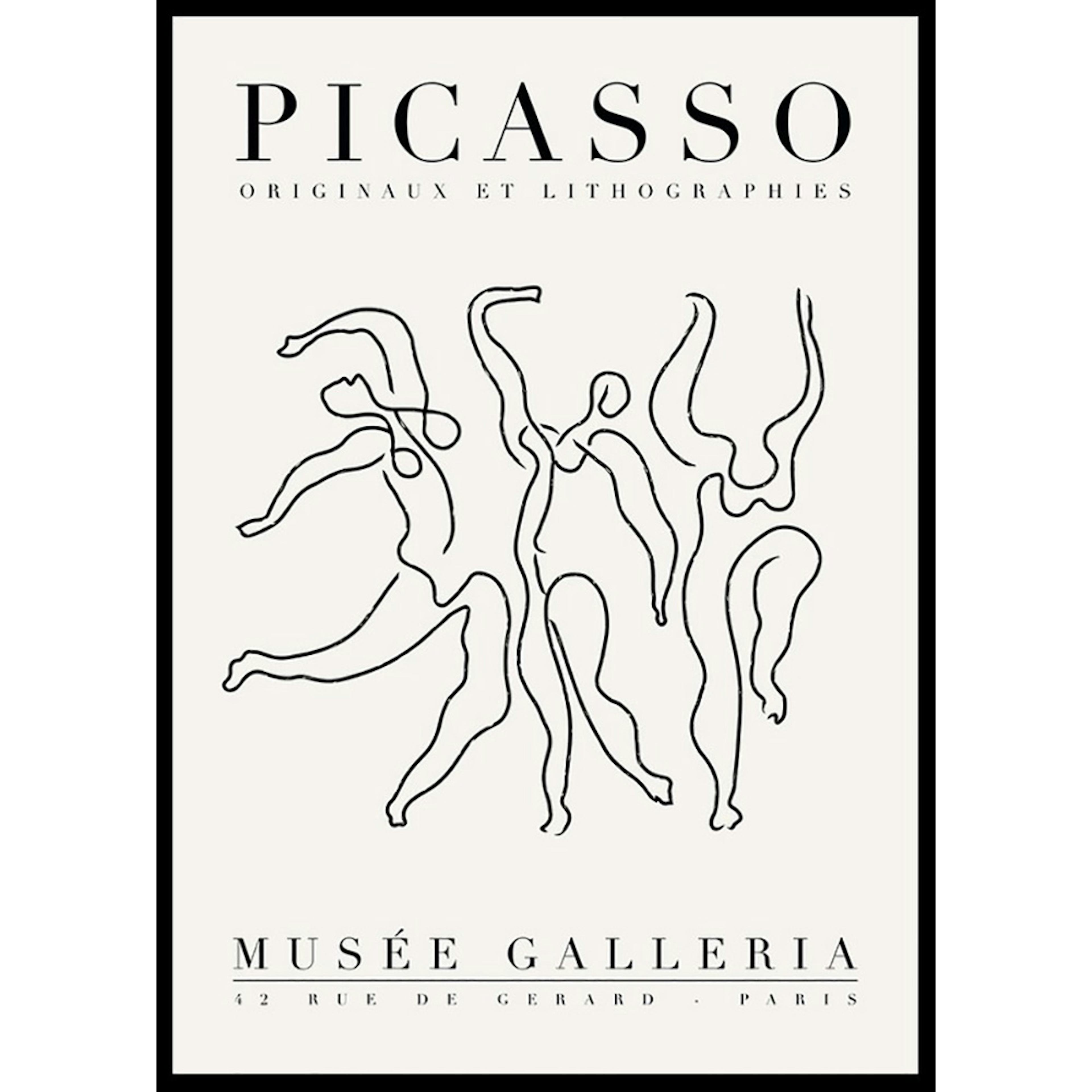 Poster Gallerix Picssso Lithographie No7