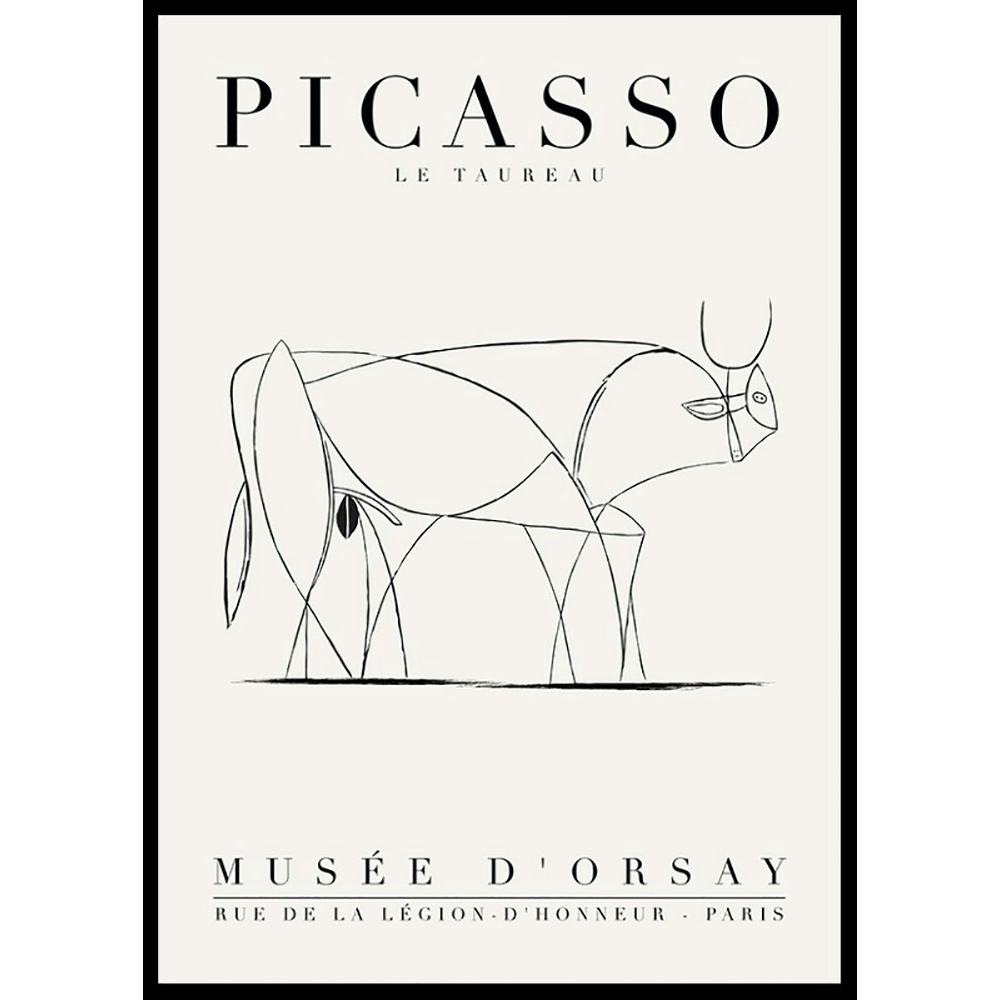 Poster Gallerix Picasso Le Taureau