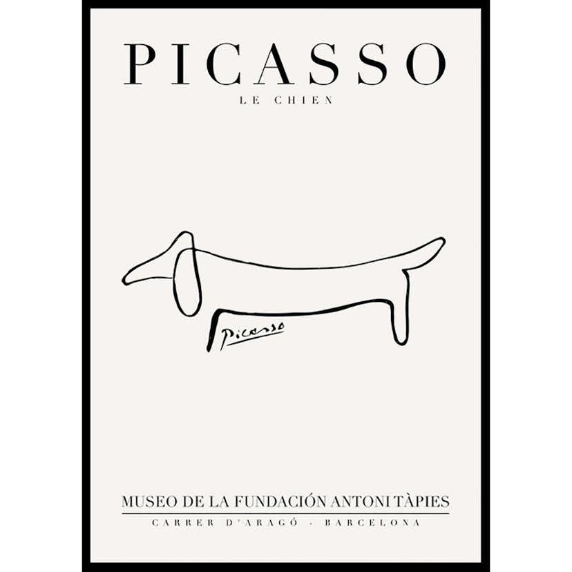 Poster Gallerix Picasso Le Chien