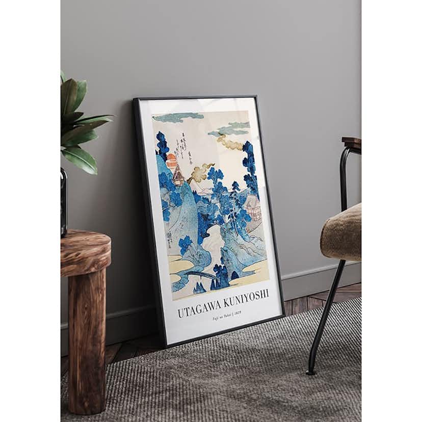 Poster Gallerix Fuji No Yukei By Utagawa Kuniyoshi