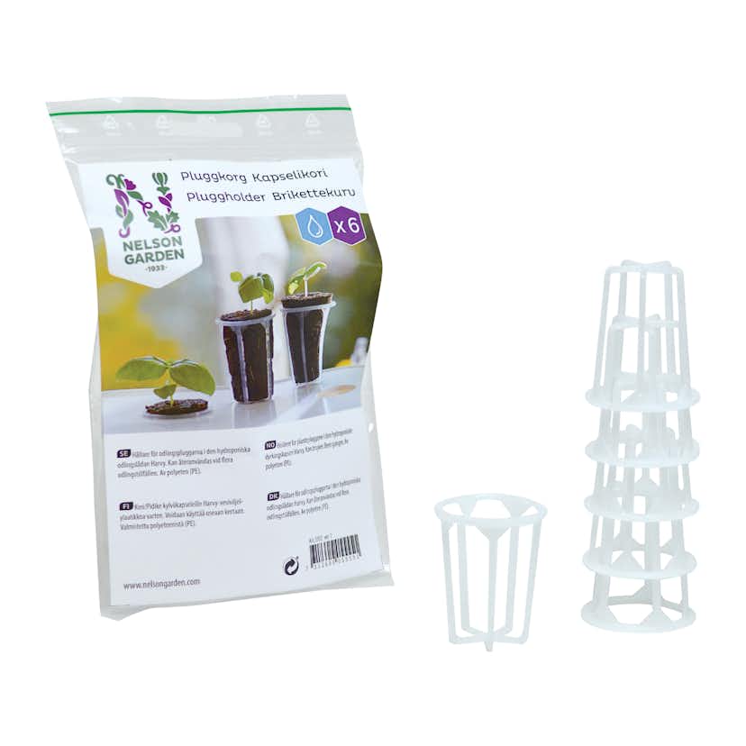 Pluggkorg Nelson Garden för Hydroponisk Odling 6st