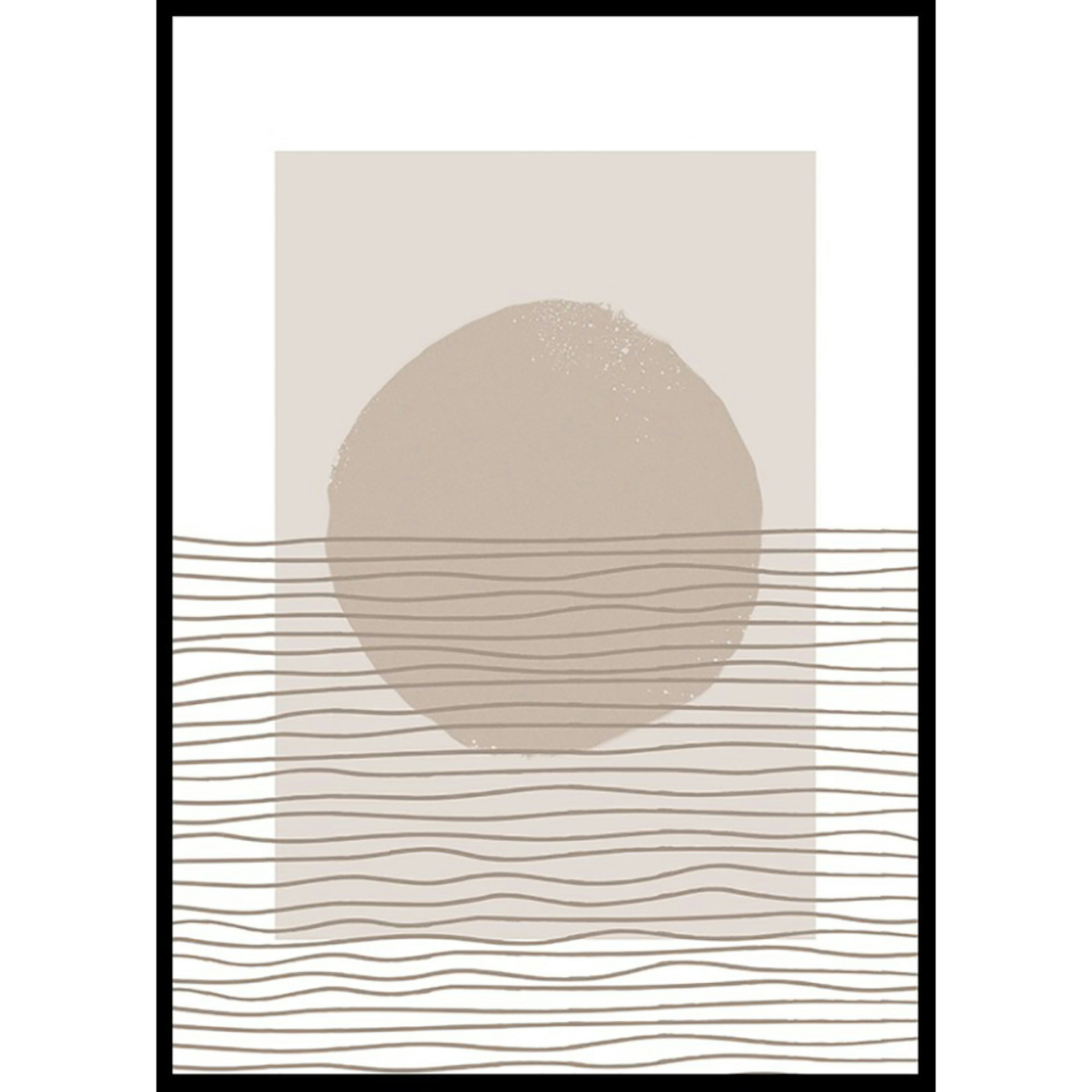 Poster Gallerix Abstract Lined No3