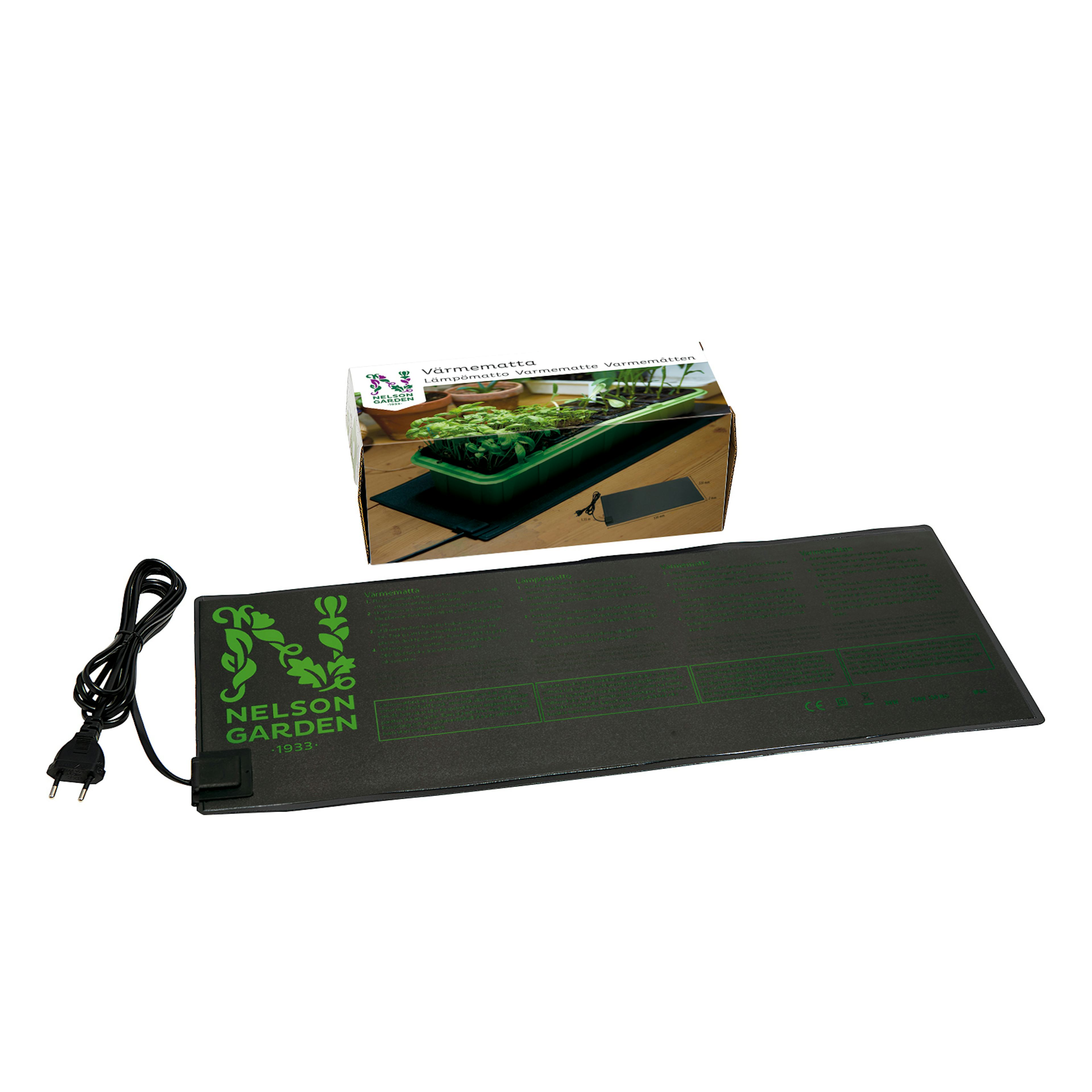 Värmematta Nelson Garden 230V 53x22 cm