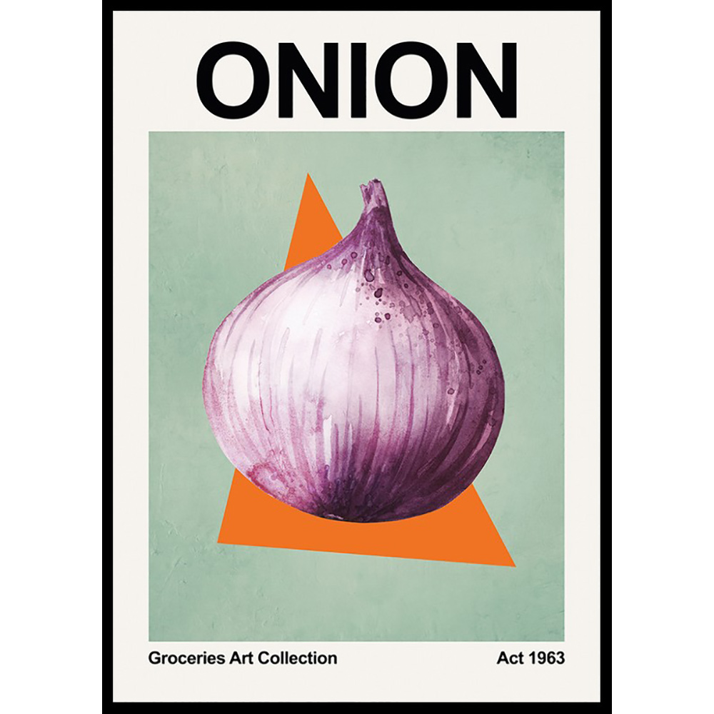 Poster Gallerix Onion Vintage Art