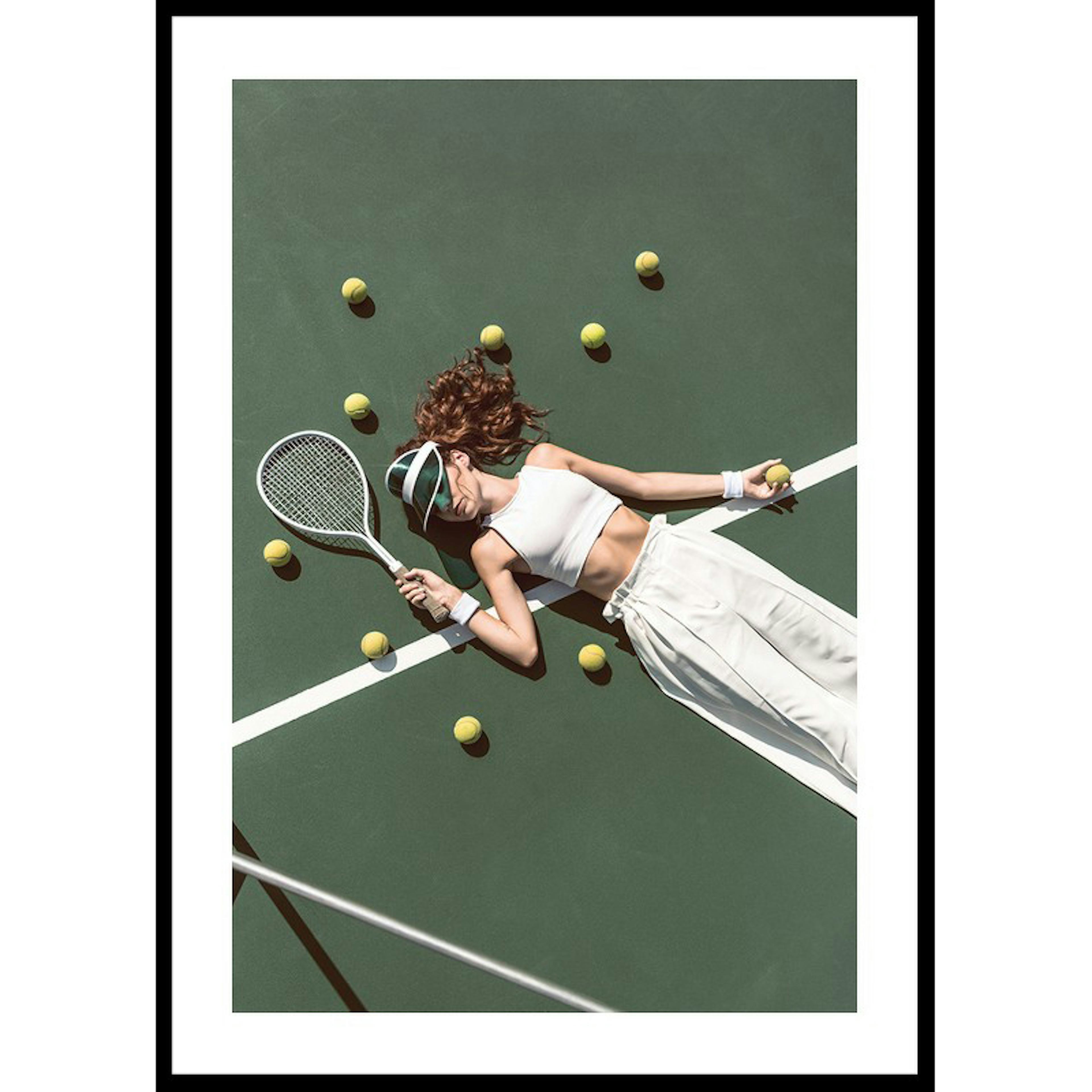 Poster Gallerix On The Tennis Court