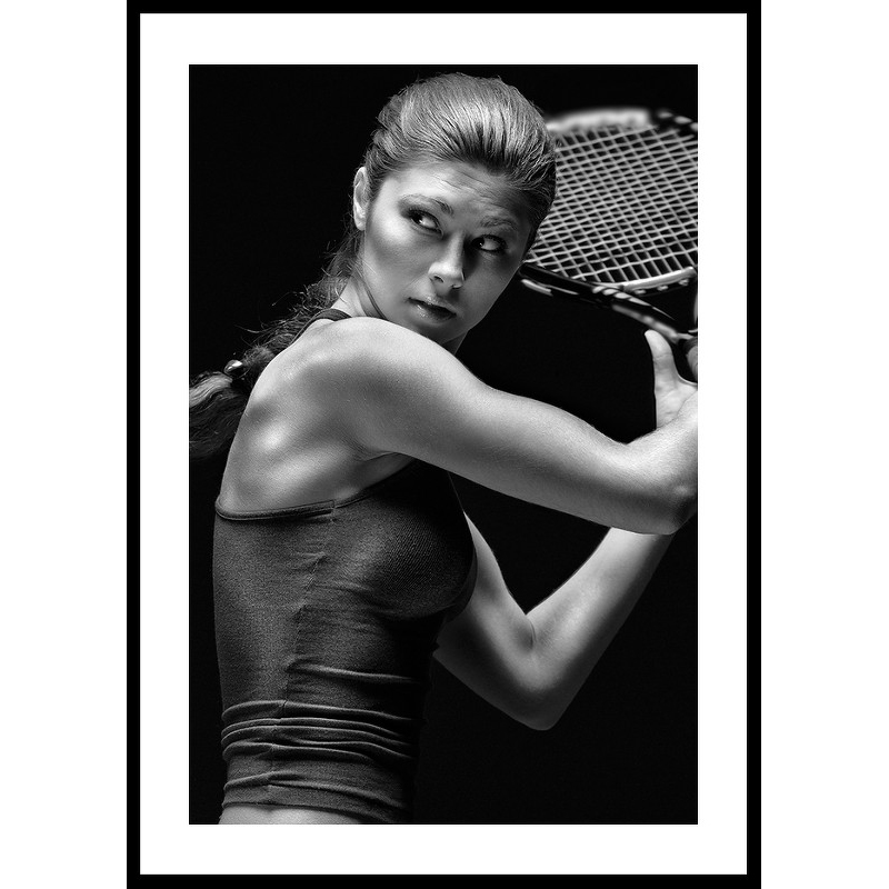 Poster Gallerix Tennis Player No3