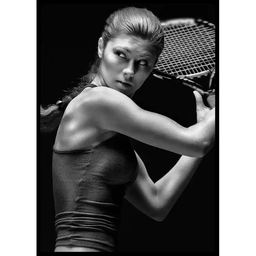 Poster Gallerix Tennis Player No3