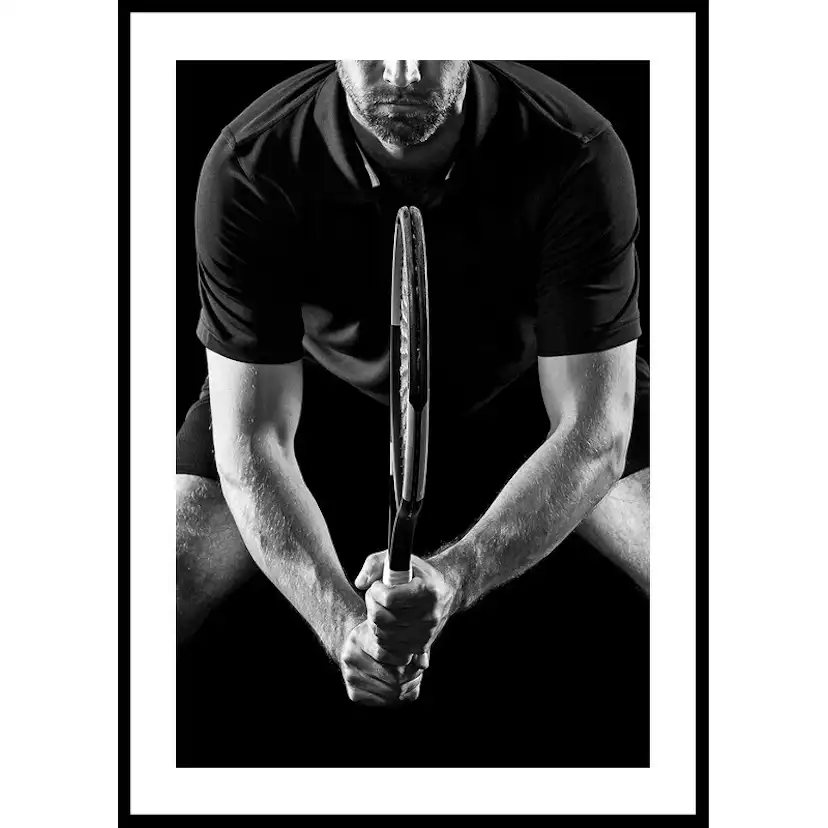 Poster Gallerix Tennis Player No2