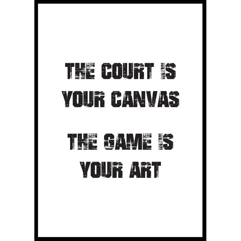 Poster Gallerix The Game Is Your Art