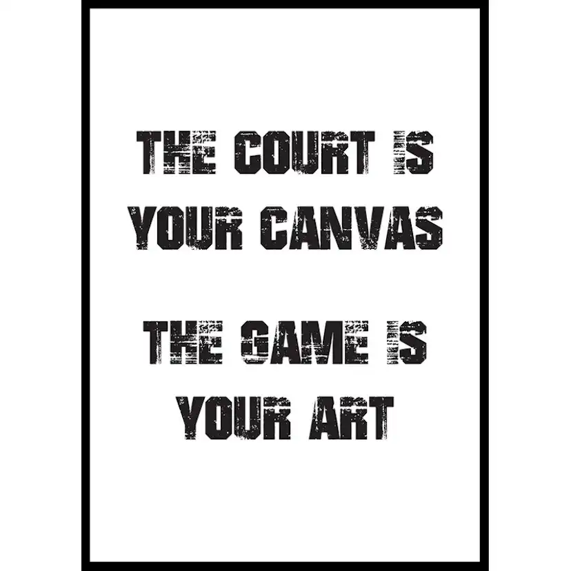 Poster Gallerix The Game Is Your Art